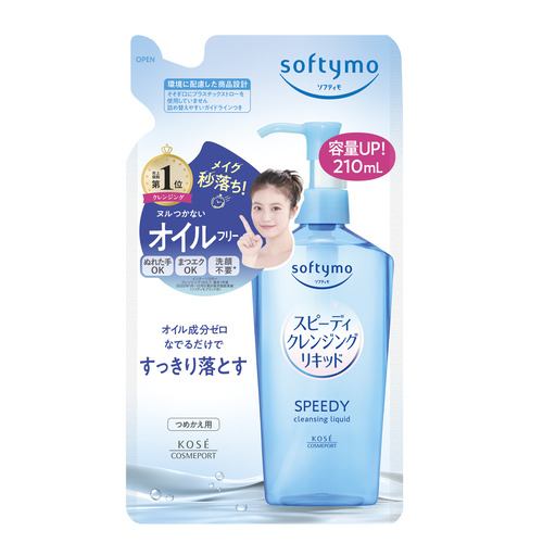 Softymo Speedy Cleansing Liquid Refill 210mL