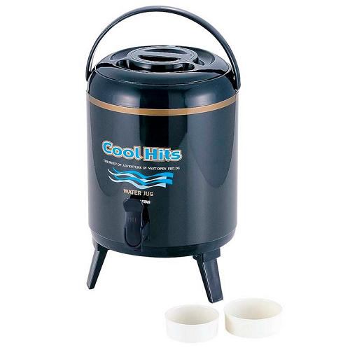 CAPTAIN STAG M-5027 クールヒッツ ウォータージャグ 8L ネイビー - 1