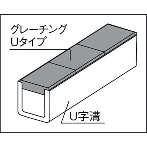 Sanko Plastic Grating U#300 805272 Gray SKGL-U300-GL - 2