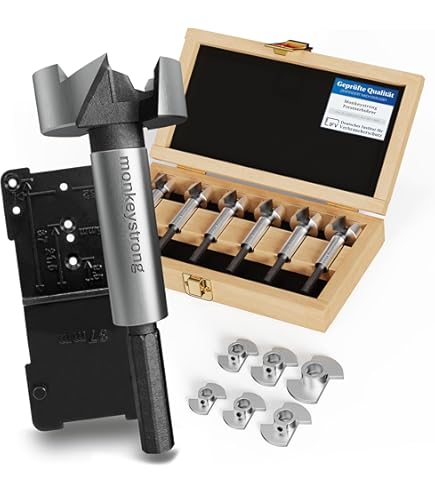 PROJAHN フォーストナー ビットセット、15-35 mm、5個入り - 3