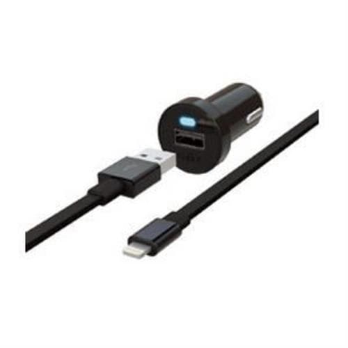 Radius RK-CCF52K 2.4A Car Charger for iPad 4th Generation - Black