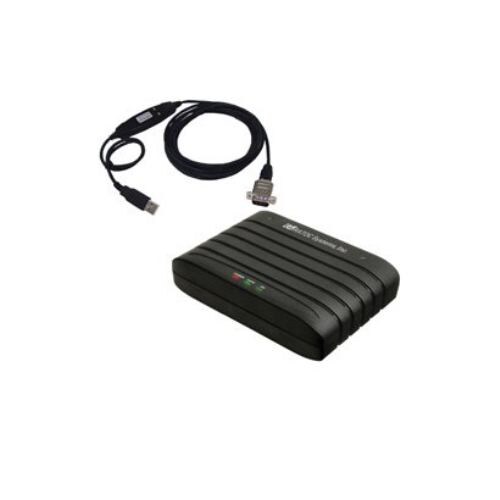 RATOC FAX Modem RS-232C 56K Data/14.4K Fax with USB Conversion Cable 3-Year Warranty REX-C56EX-UW3 - 1