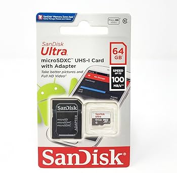 SanDisk microSDXC UHS-Iカード 64GB