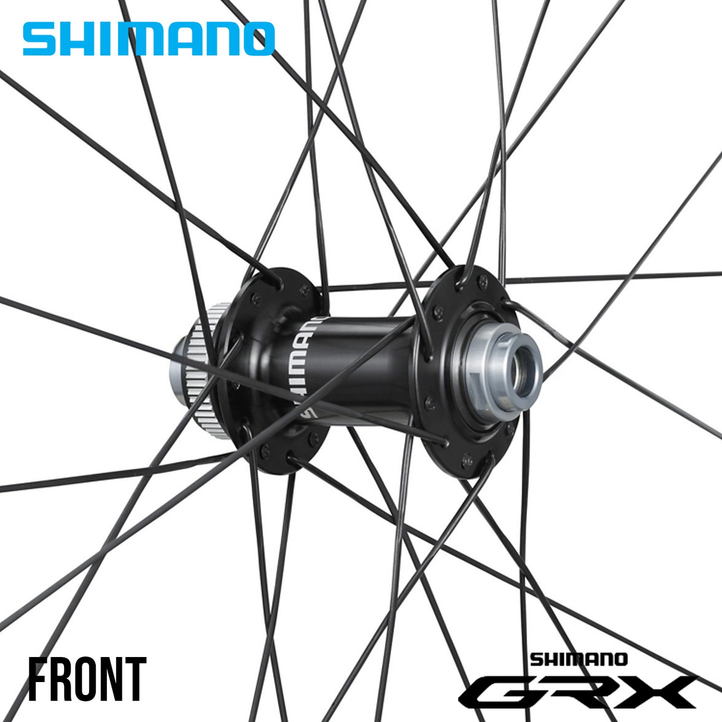 シマノ GRX RX880 700c グラベルホイール - フロント - 2
