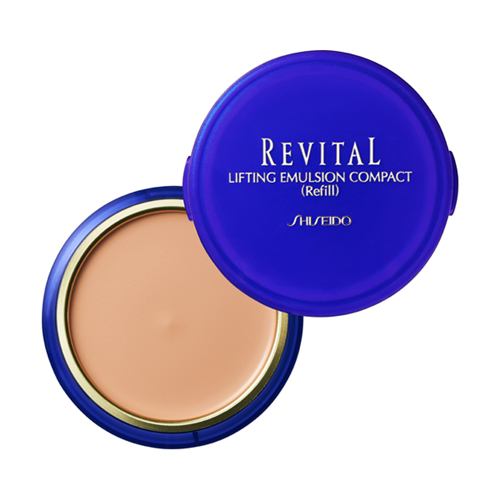 Shiseido Revital Lifting Emulsion Pact Bege Quente 20 Refil (13g) - 2