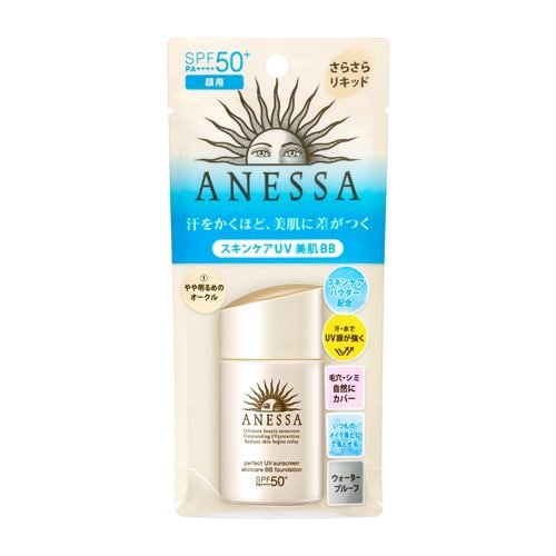 資生堂（SHISEIDO） アネッサ パーフェクトUV スキンケアBB ファンデーション a 1 やや明るめのオークル (25mL)