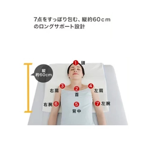TrueSleeperTM Seventh Pillow Light (Single) – Model TR7LWS01 White - 3