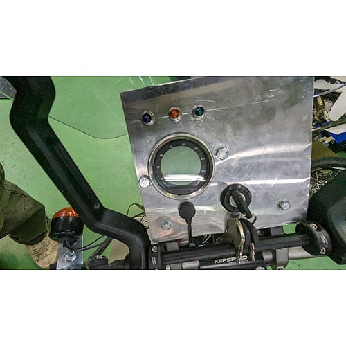 SP武川 05-05-0034 DタイプLCDスピード&タコメーター - 3