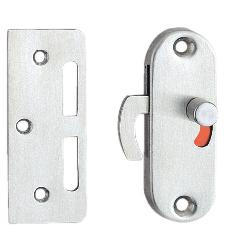 スガツネ工業 HHC-85 ステンレス鋼製引戸面付カマ錠 表示器付 - 2