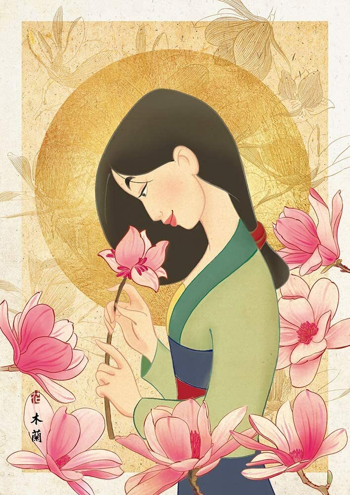 テンヨー D-108-010 ジグソーパズル フレグランス・オブ・フラワーズ（ムーラン）