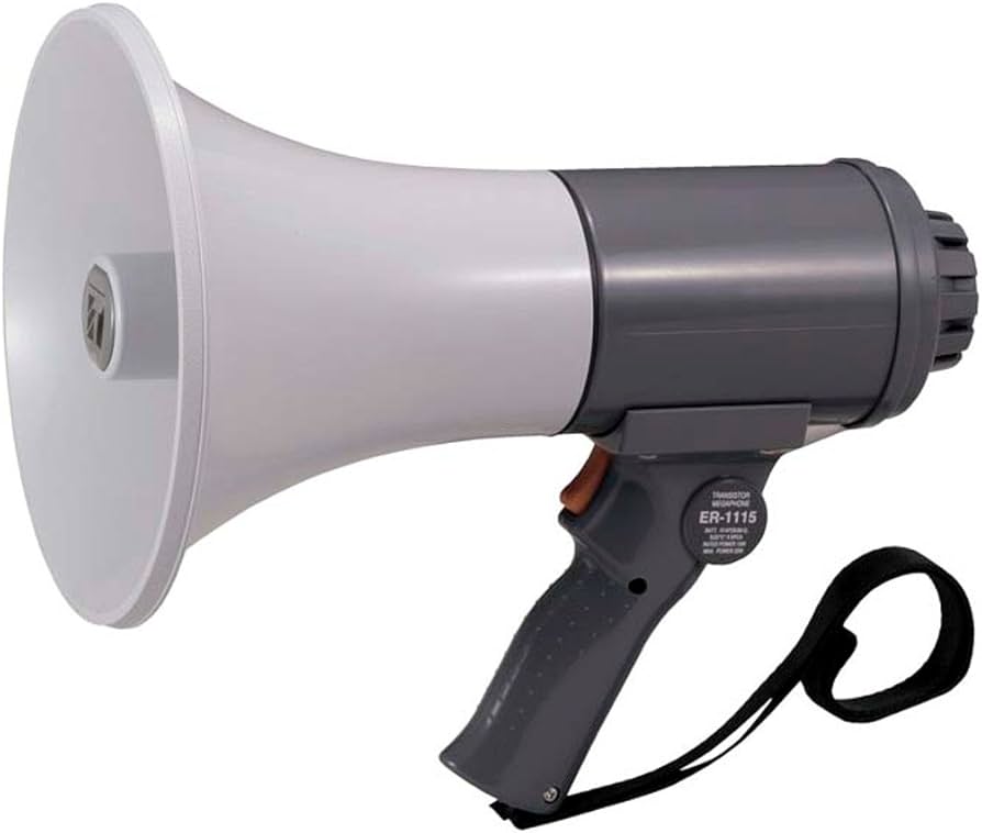 ＴＯＡ 防滴メガホン１５Ｗ ER-1115