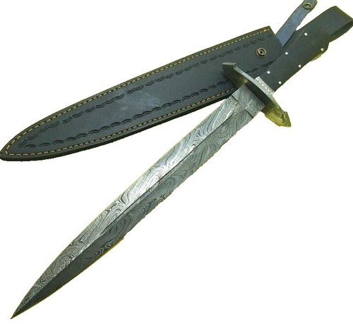 豊稔光山作 安来鋼青紙両刃腰鉈 165mm - 2