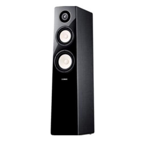 Yamaha NS-F500B 3-Way Floor Speaker Black (Hi-Res Audio Compatible) Single Unit