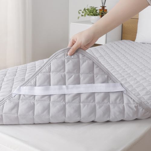 [Semi-Double] Antibacterial Deodorizing Bed Pad Gray YBPｺｳｷﾝﾍﾞｯﾄﾞﾊﾟｯﾄSD - 4