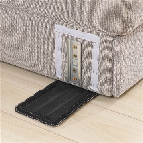 【新生活応援特価】ソファベッド「YSB160002BE」幅205cm 布張り ベージュ【AR対応】 - 5