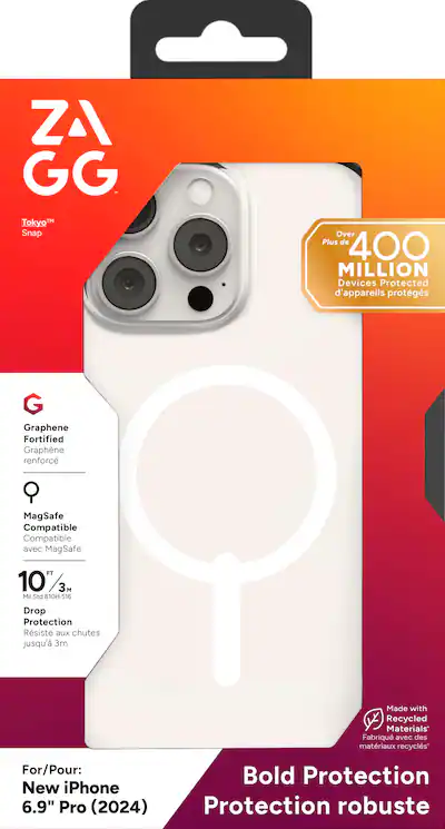 ZAGG 東京スナップケース Apple iPhone 16 Pro Max 用 - イリデッセント - 2